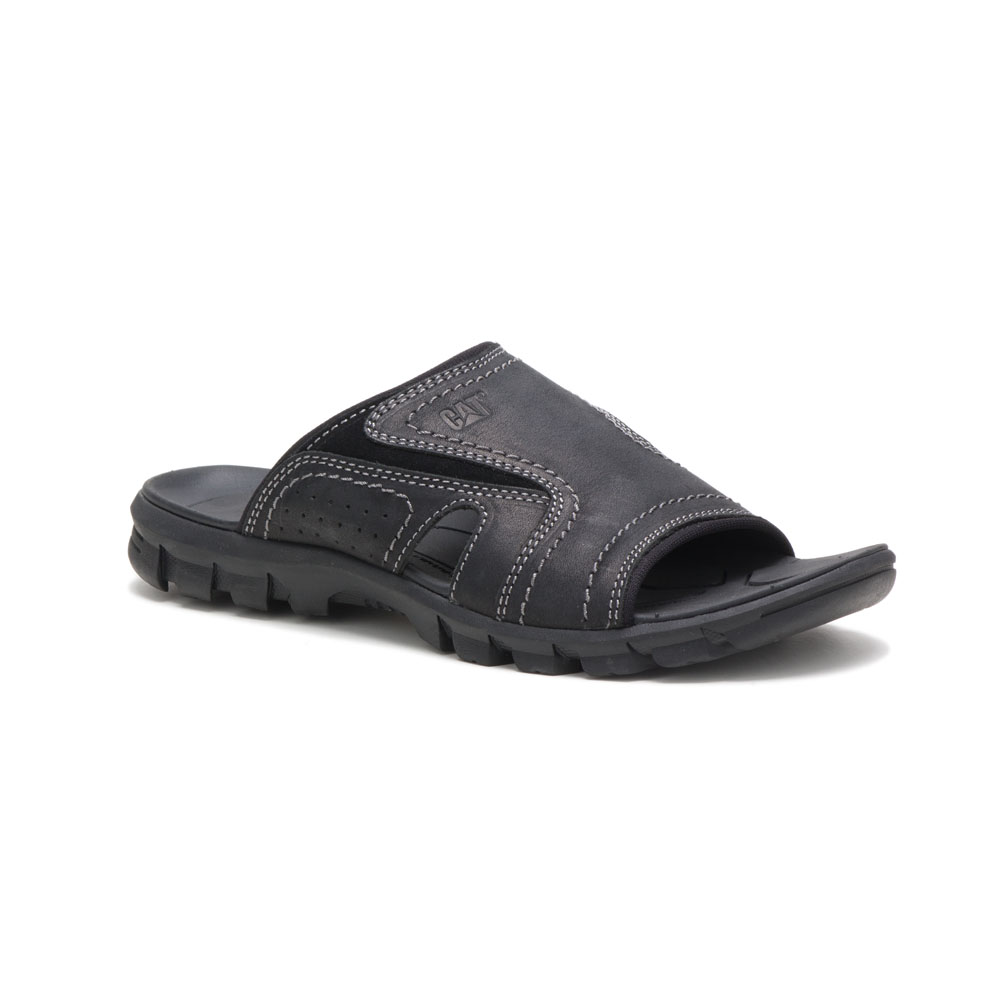 Caterpillar Indigo Pak - Mens Sandals - Black - NZ (469EHTBLU)